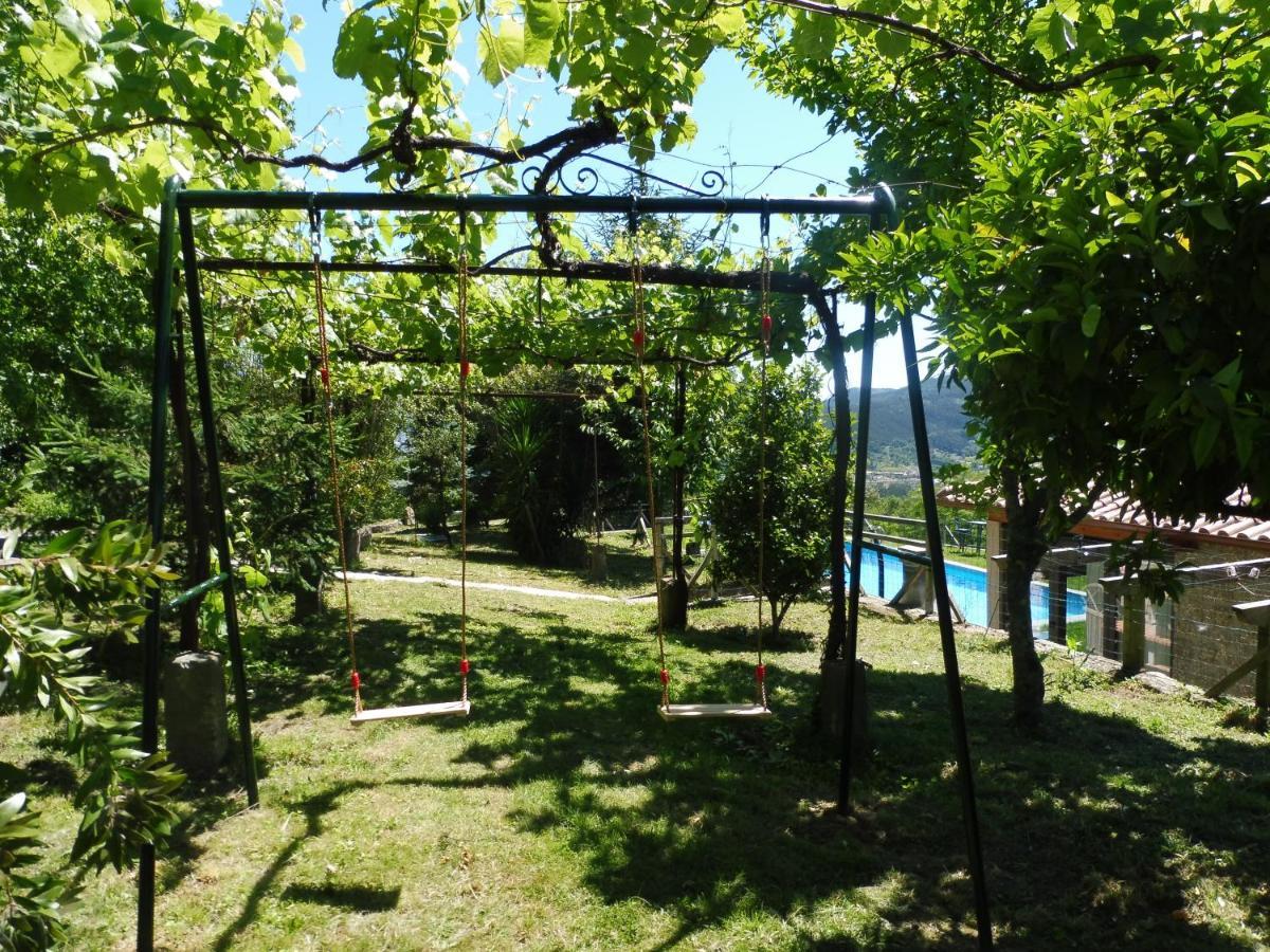 The Pool House Villa Longos Exterior foto